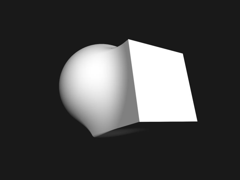 Example output of SDF tool defined earlier