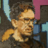 Peter Alexander - Lego portrait